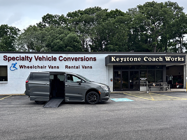 Keystone Coach Works Mobility Van Rental LLC.'s Facility in Bethel Park, PA
