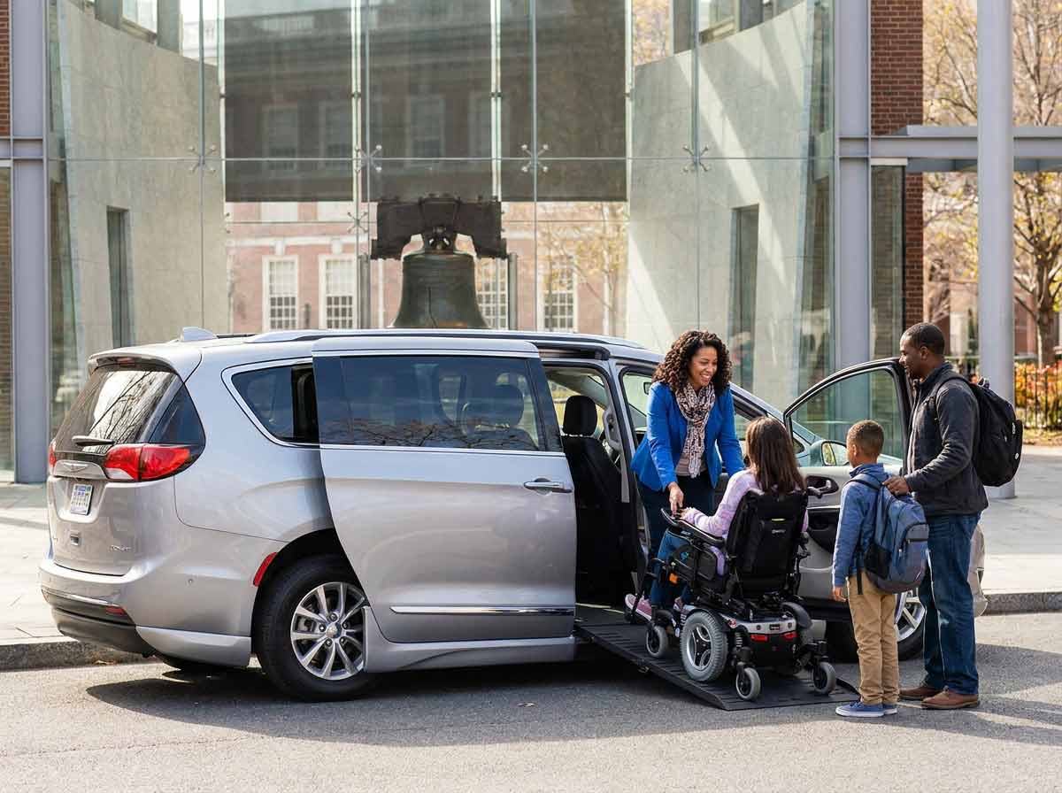 PA Wheelchair van rentals